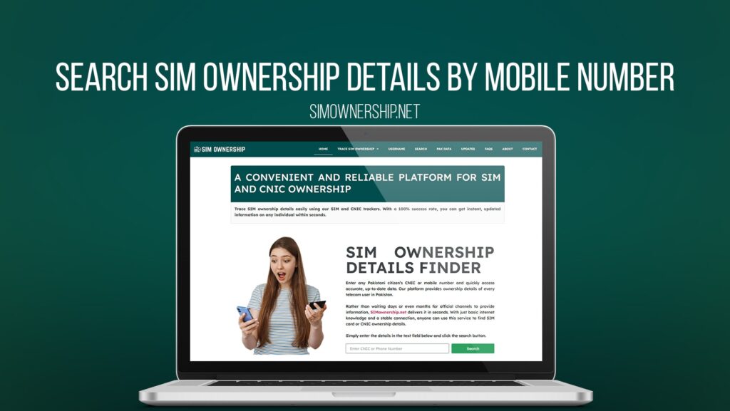 Search SIM Ownership Details by Mobile Number