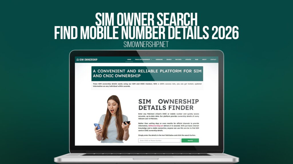 SIM Owner Search – Find Mobile Number Details 2026